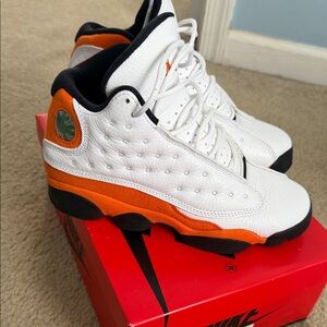 Jordan 13- Starfish (Orange/White)